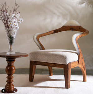 Chaise de salle à manger en époxy et en bois de conception moderne de qualité supérieure pour meubles de maison - Product Image 6