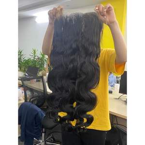 ร้อนขายร่างกายหยักวิกผมเวียดนามดิบผมหยักวิกผมด้านหน้าวิกผม 13x4 ดิบต่อผมเวียดนามทั้งขาย HairVendor - Product Image 6