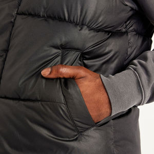 À la mode décontracté hiver sans manches multi-poches bouffant gilet veste pour hommes haute qualité coupe-vent vêtements d'extérieur bas quantité minimale de commande - Product Image 5