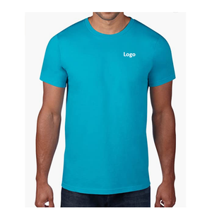 Camiseta de algodón 100% para hombre, camiseta ligera antiarrugas, personalizada, OEM, alta calidad, a precio de fábrica, disponible - Product Image 1