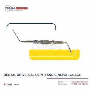 ชุดเครื่องมือทันตกรรมเครื่องมือทันตกรรมเครื่องมือเจาะร่องฟันแบบแมนนวลมีความลึกระดับสากลความแม่นยำสูง - Product Image 3