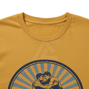 Camiseta Ligera de Manga Corta para Lucha Libre, Camiseta Deportiva para Hombre para Ejercicio y Práctica, Diseño Moderno - Product Image 4