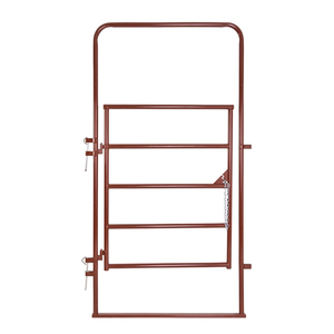 Panel de Corral para Ganado de Acero Galvanizado en Caliente, Tubo Redondo de 6 Ovalaciones, 8 pies, 10 pies, 12 pies, 16 pies, Resistencia Media - Product Image 6