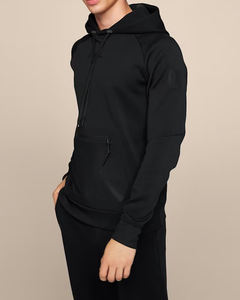 Sweat à capuche élégant de style urbain pour homme, avec poignets élastiques, doux et chaud, en polaire, capuche réglable, de haute qualité, vêtements d'hiver - Product Image 6