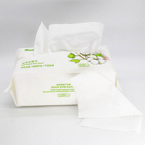 Lingettes faciales en coton Uniquality 80 unités – Soin de la peau, démaquillant, lingettes jetables pour le visage - Product Image 6