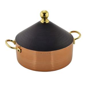 Pot en acier inoxydable de calligraphie arabe Casserole de service fantaisie de haute qualité Pot chauffant pour les fêtes de mariage - Product Image 6