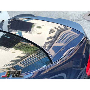 Aileron arrière en fibre de carbone de style PR pour BMW G30 Série 5 berline 2017-2023 - Product Image 4