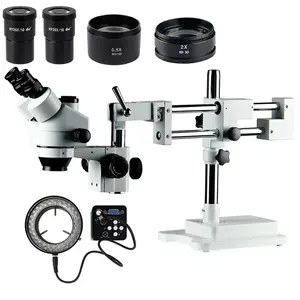 Support métallique composite <span class=keywords><strong>loupe</strong></span> industrielle HD microscope trinoculaire établi carte mère réparation appareil photo numérique - Product Image 1
