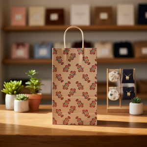CreaSleeve Kraft 506 Borse di Carta Promozionali Personalizzate per Merchandising - Product Image 3