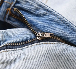 Pantalones Vaqueros de Mezclilla de Alta Calidad para Hombre 2026, Estilo Motero, Ajustados, Elásticos, Estilo Urbano, Estampado Desgastado, Corte Recto, OEM - Product Image 4