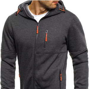 Sweats à capuche zippés de qualité supérieure pour hommes Meilleur matériau Coupe parfaite Techniques brodées Meilleure vente pour l'hiver Prix bas - Product Image 1