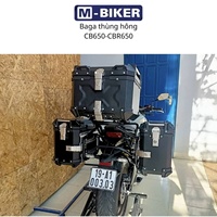 Support de sacoche arrière en acier inoxydable pour moto CB650 CBR650