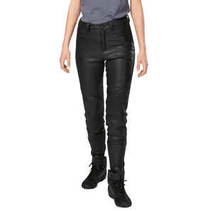 Pantalons de moto en cuir à la mode pour hommes, coupe ajustée, tenue décontractée, pantalons de moto en cuir de qualité originale pour adultes - Product Image 1