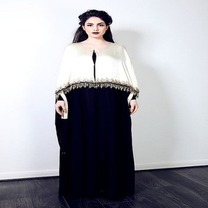 Abaya – <span class=keywords><strong>robe</strong></span> <span class=keywords><strong>de</strong></span> <span class=keywords><strong>mariée</strong></span> musulmane, caftan marocain, violet brumeux, couture à <span class=keywords><strong>la</strong></span> main, dubaï, vente en gros, nouvelle collection 2022 - Product Image 2