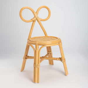 Hermosa silla de ratán con forma de arco para bebés, precio al por mayor, muebles infantiles, sillas de comedor para niños - Product Image 6