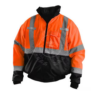 Chaqueta de Seguridad de Alta Calidad con Nuevo Diseño, Certificación CE, Talla Grande, Secado Rápido, Transpirable, Alta Visibilidad, Ropa de Trabajo Unisex para Adultos - Product Image 3