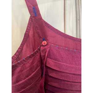 Vestido Lencero de Seda Miraj 95 Blue Horizon - Product Image 4