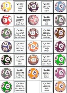 Juego de Bingo Lotto Balls Set de Bingo Balls - Product Image 6