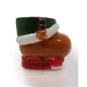 Taza de 200 ml con Diseño de Reno 3D Estilo Caricatura, Logotipo Termotransferible, Pintada a Mano, Apta para Lavavajillas, con Cuchara Incluida, para Regalos Promocionales - Product Image 5