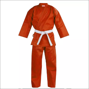 Uniforme de algodón/poliéster Taekwondo y BJJ para hombre, venta al por mayor, entrenamiento físico, Karate, artes marciales, ropa con cinturón - Product Image 4