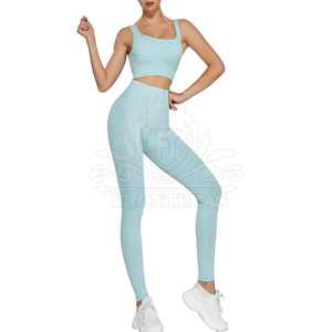 Ropa deportiva de la mejor calidad, conjunto de Yoga para mujer, conjunto de Yoga hecho a medida para mujer, conjunto de Yoga resistente para mujer - Product Image 1