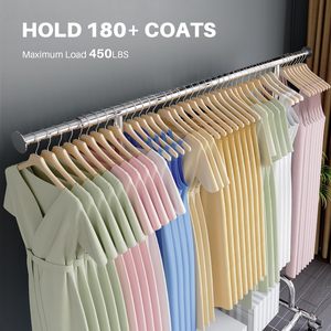 Đơn giản chỉ cần quần áo giá nặng tải 400lbs, kệ quần áo lăn để treo quần áo, giá Hàng may mặc thương mại - Product Image 2