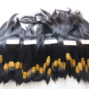 Top Quality 100% Unprocessed Bulk Raw One Single Donor Soft Virgin Hair Extensions From Vietnamese Donor Human Hair