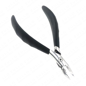 Kit de manucure et pédicure robuste en acier inoxydable avec coupe-cuticules et coupe-ongles à prise souple OEM - Product Image 3