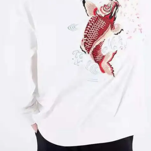 เสื้อฮู้ดดี้ปักลายผู้ชายขายดี ผ้าฝ้าย 100% แขนยาว ใส่สบายในฤดูหนาว ระบายอากาศได้ดี สีและโลโก้สั่งทำได้ คุณภาพสูง - Product Image 2