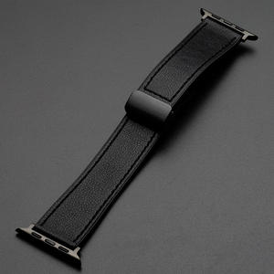 <span class=keywords><strong>Bracelet</strong></span> en <span class=keywords><strong>cuir</strong></span> magnétique en silicone CM pour femmes et hommes, <span class=keywords><strong>bracelet</strong></span> pour <span class=keywords><strong>Apple</strong></span> <span class=keywords><strong>Watch</strong></span> Series 9 8 <span class=keywords><strong>7</strong></span> 6 - Product Image 2