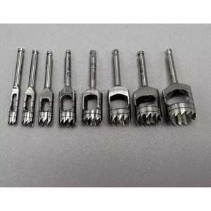 Kit de forets manuels pour implants dentaires Astrin Surgical de haute qualité, 8 pièces, en acier inoxydable, pour l'extraction osseuse - Product Image 4