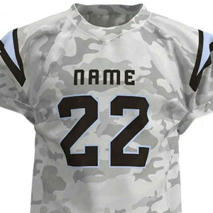 Customizable 100% Polyester American <b>Football</b> Uniforms Breathable Plus <b>Size</b> Sets Short Sleeves Fully Sublimation Printed Front - Product Image 4