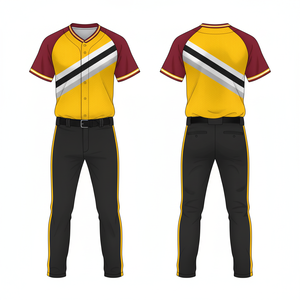 Uniforme de Béisbol Moderno al por Mayor, Personalizado, Sublimado, de Malla de Poliéster Transpirable, Ropa Deportiva para Equipos - Product Image 3