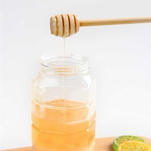 Wooden Syrup Dippers Sticks Wood Honey Sticks Camping CLASSIC Wooden Spoon for Honey Bambus Perfect Handmade 10cm - Product Image 3