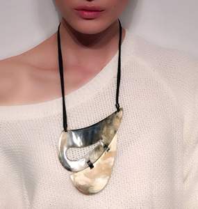 JOYERÍA Recién llegado, collar de cuerno de buey de Búfalo, joyería de hueso de estilo Animal pulido, cuentas de diseño Natural, regalos de boda para mujeres y niñas - Product Image 4