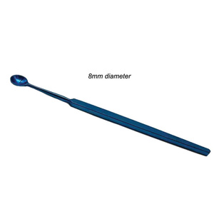 New Style Manual Ophthalmic Surgical Instruments <b>Titanium</b> Alloy Evisceration Spoon Curette Dilator Probe MOL Safety SURGICAL - Product Image 3