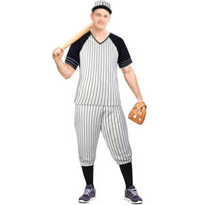 Uniforme de béisbol cosido para deportes con manga de Jersey personalizado de último diseño, uniformes de práctica para adultos con uniforme de pelota base personalizado - Product Image 4