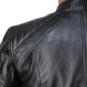 Chaqueta de Cuero Genuino de Lujo para Hombre y Mujer, Logotipo Personalizado, Suministro Directo de Fábrica - Product Image 2