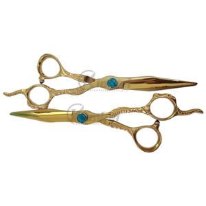 Cuchillas afiladas Tijeras para el cabello Peluquería Tijeras para salón Uso profesional Tijeras para cortar el cabello con etiqueta personalizada - Product Image 3