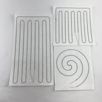 Élément chauffant flexible alimenté par basse tension