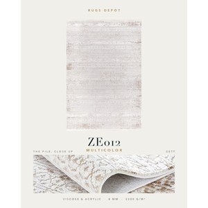 พรมวิสโคสและอะคริลิกแบบขายส่ง รุ่น ZETT ZE012 หลายสี ผลิตด้วยเครื่องจักร พรมตุรกี สำหรับห้องนั่งเล่น โครงการโรงแรม - Product Image 2