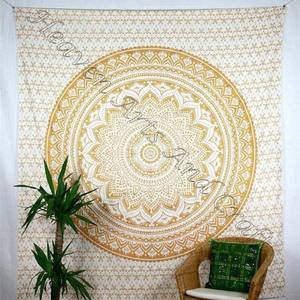 Online Printed Large Indian Mandala Tapestry Digital Printed Wall Hangings Printing Dorm Decor Tapestry - Product Image 3