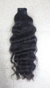 ผมต่อคุณภาพสูงจากวัดอินเดียใต้ แบบ Double Weft Virgin Remy เนื้อนุ่มเป็นธรรมชาติ ไม่ผ่านการแปรรูป ส่งออกโดยตรงเป็นชุด - Product Image 3