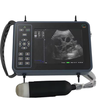 Scanner à ultrasons vétérinaire portable, machine ultra portable de contrôle de grossesse vétérinaire, pour l'utilisation de chat de chien de cheval de vache de mouton de porc