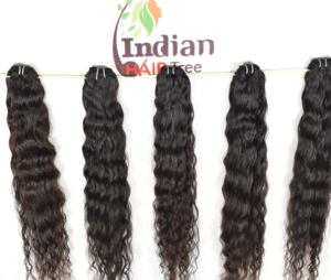 Extensions de cheveux humains vierges indiens 100% Remy, aspect naturel, non traités, cuticules alignées, boucles crépues, en gros, par Export - Product Image 3