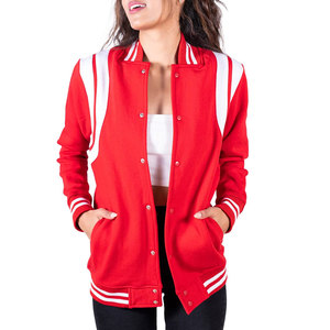 Covered Button Women Letterman <b>Jacket</b> <b>Light</b> <b>Weight</b> Letterman <b>Jacket</b> Winter Wear Letterman <b>Jacket</b> - Product Image 1