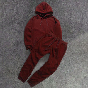 Conjunto Deportivo Personalizado de Invierno, 220 GSM, Ligero, Estampado, Lavado Ácido, Bordado Desgastado, Sudadera con Capucha, Pantalones Deportivos Acampanados para Hombre - Product Image 4