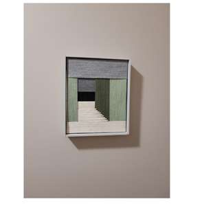 Colgante de pared bohemio de macramé único, diseño Art Deco, artesanía de madera para sala de estar, dormitorio y decoración del hogar - Product Image 1