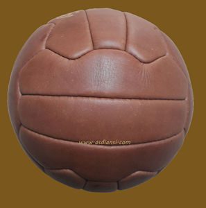 ลูกบอลหนังย้อนยุคโบราณสำหรับเล่นฟุตบอล, ลูกบอลรักบี้โรงเรียนเก่าสไตล์วินเทจ - Product Image 2