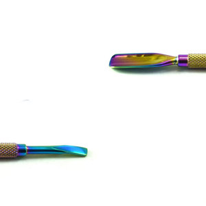 Usine en gros professionnel Double tête enlèvement des ongles bâton de nettoyage Premium acier inoxydable cuticule poussoir outil lime à ongles - Product Image 6